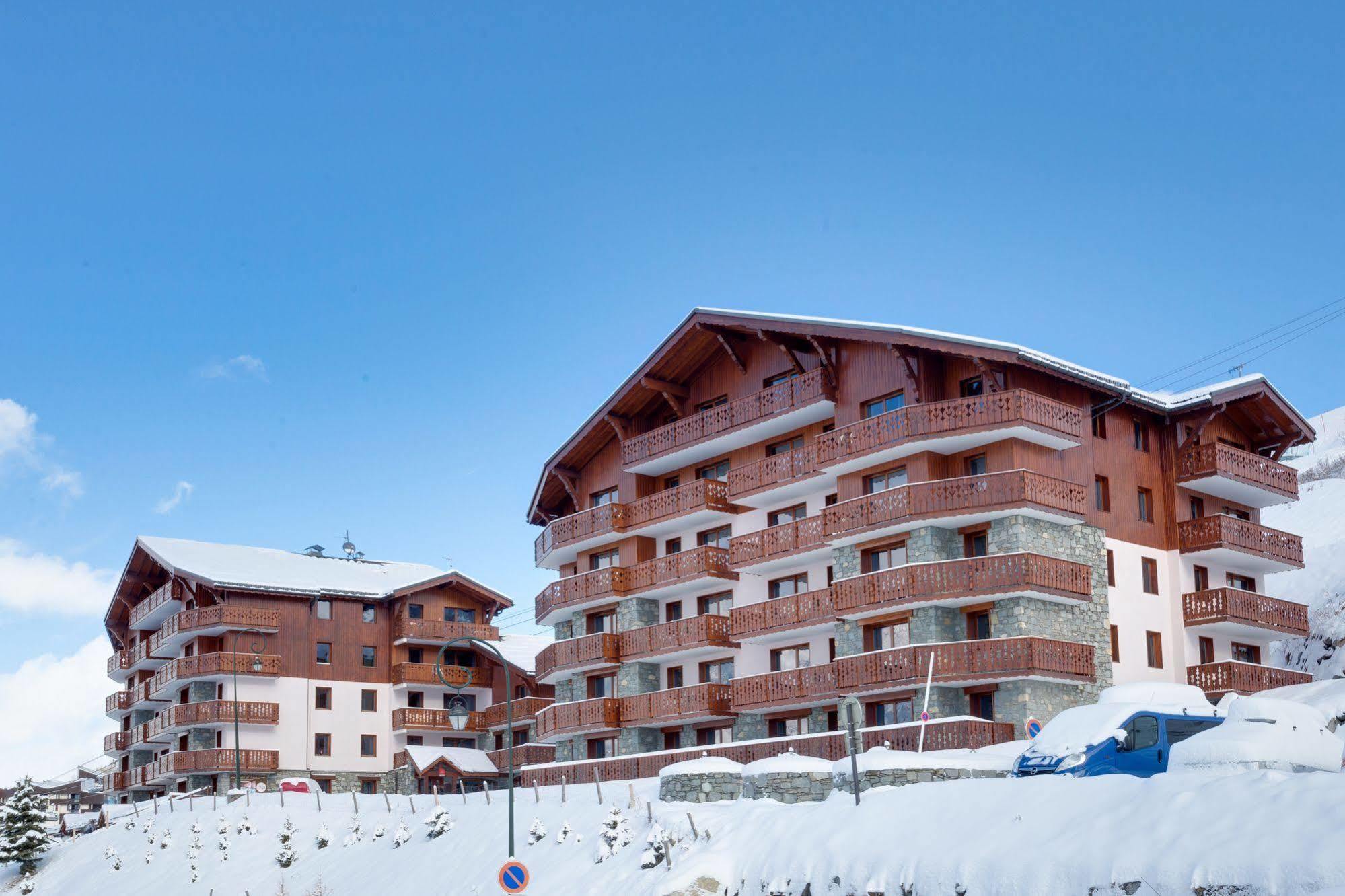Residence Chalet De L'Adonis Saint-Martin-de-Belleville Exteriör bild